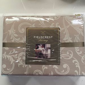 NWT Fieldcrest Luxury Queen Sateen Duvet